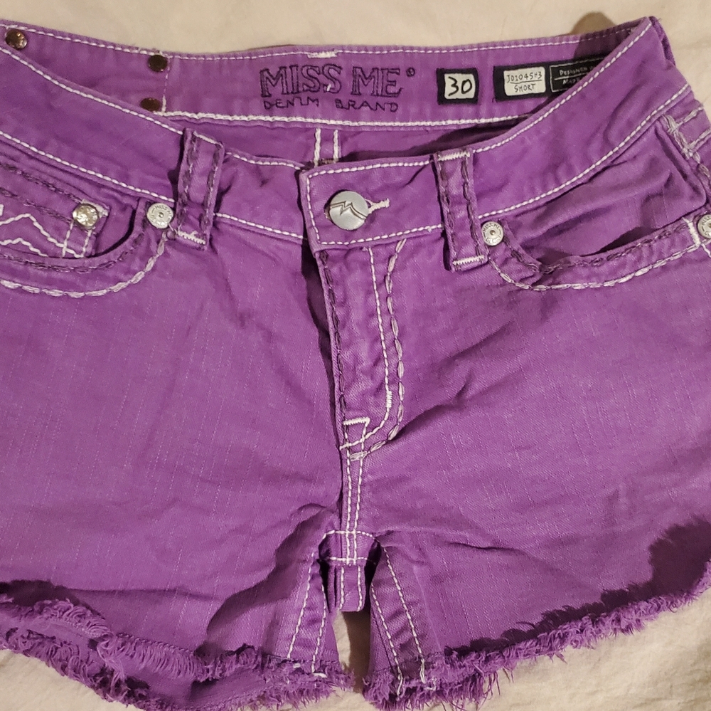 Miss Me Denim Shorts